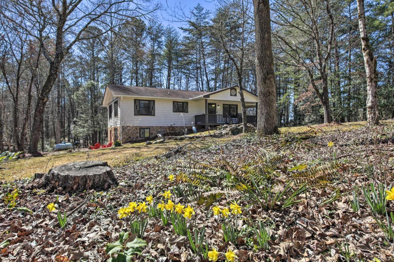 2 Mi To Lake Blue Ridge Yellowbird Cottage Exteriör bild